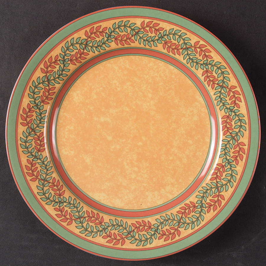 Louisiane Yellow Salad/Dessert Plate by Laure Japy-1