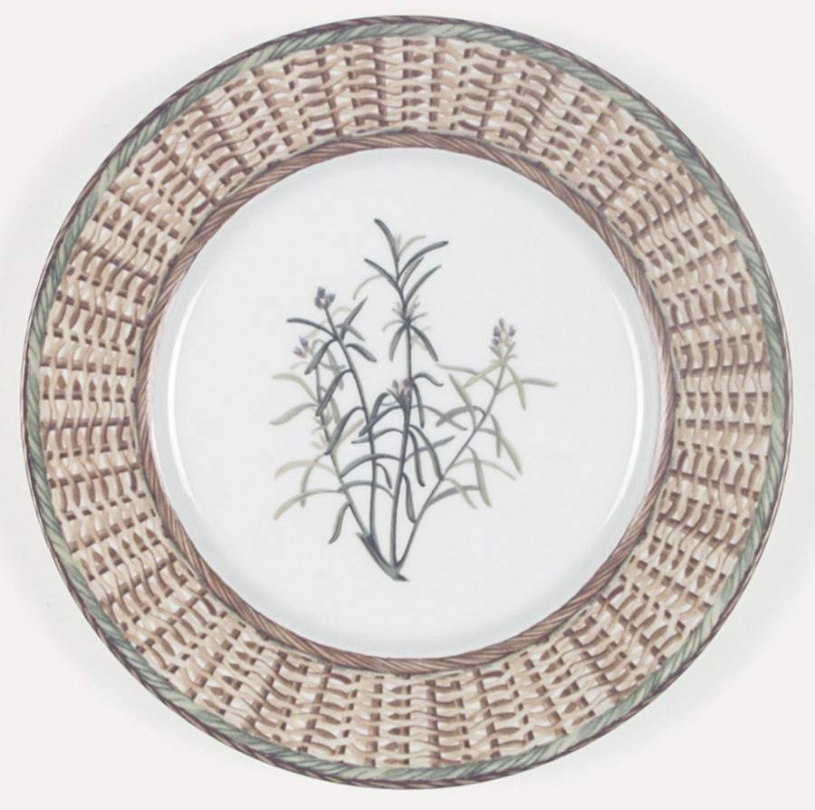 Marche Aux Herbes Dinner Plate by Laure Japy-1