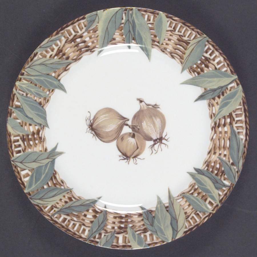 Marche Aux Herbes Dessert/Pie Plate by Laure Japy-1