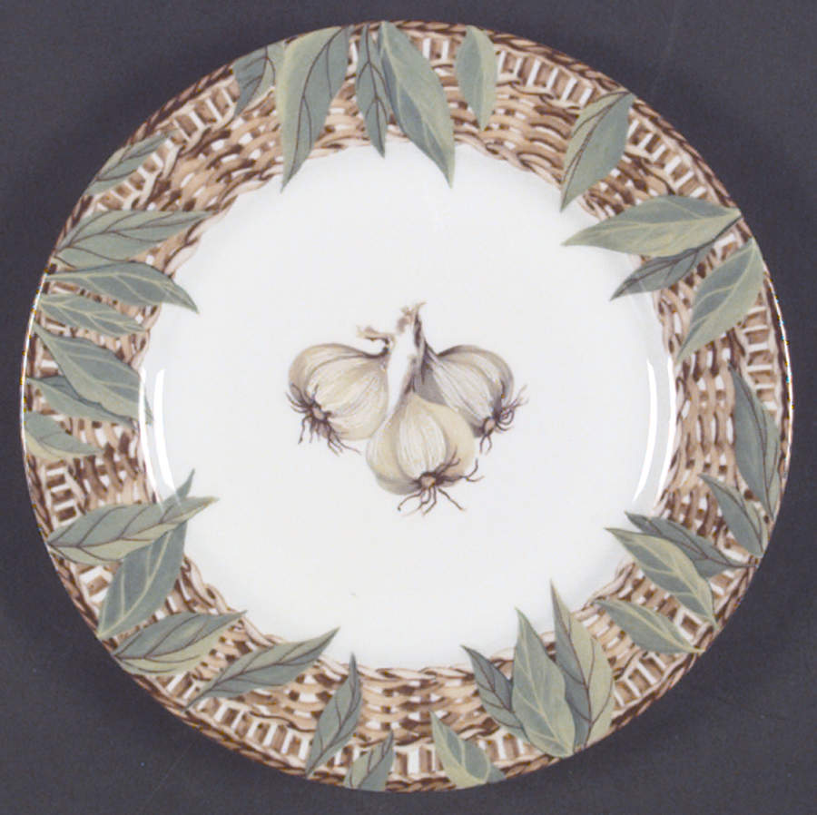 Marche Aux Herbes Dessert/Pie Plate by Laure Japy-1