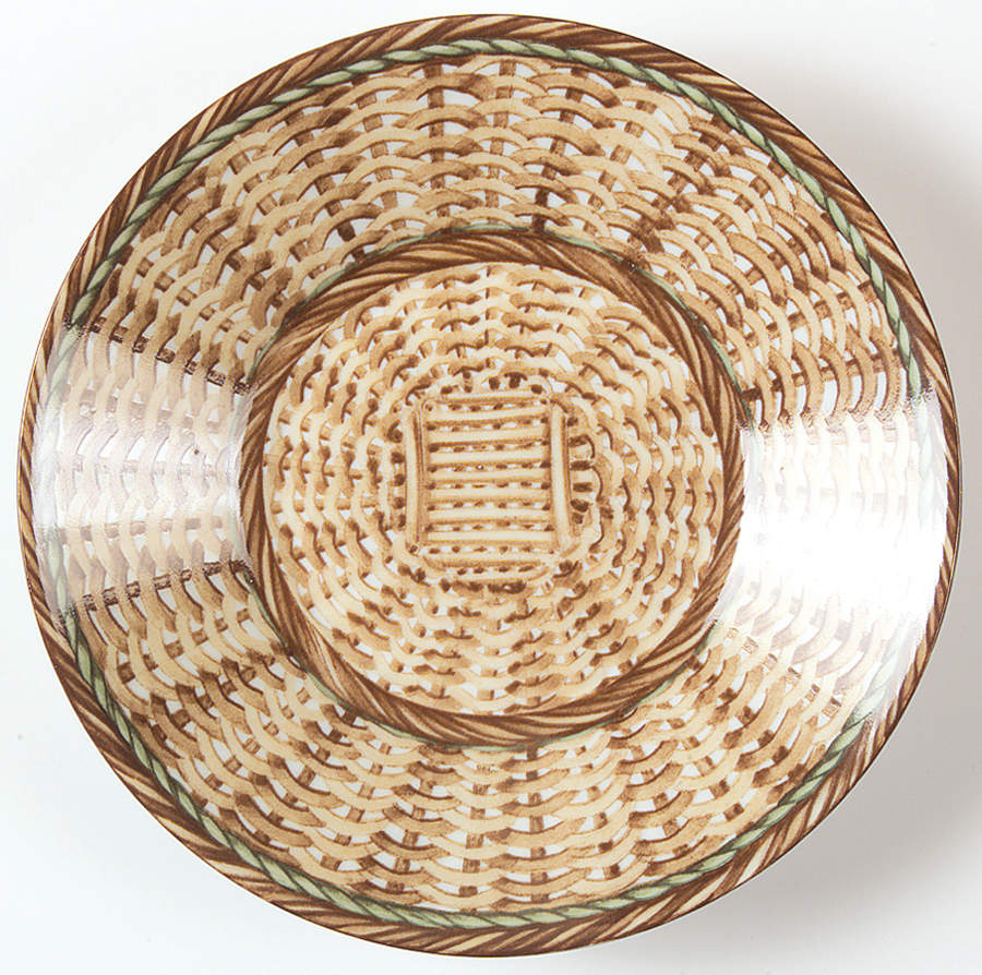 Marche Aux Herbes Saucer for Breakfast Cup by Laure Japy-1
