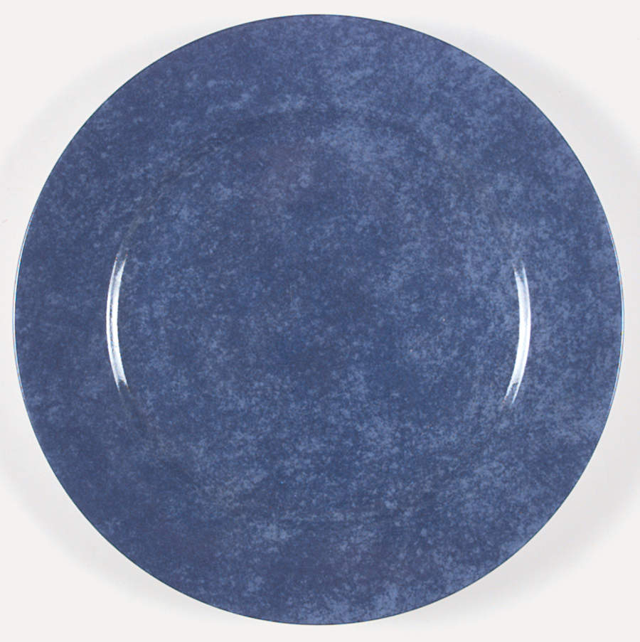 Mouchete Blue Service Plate (Charger) by Laure Japy-1