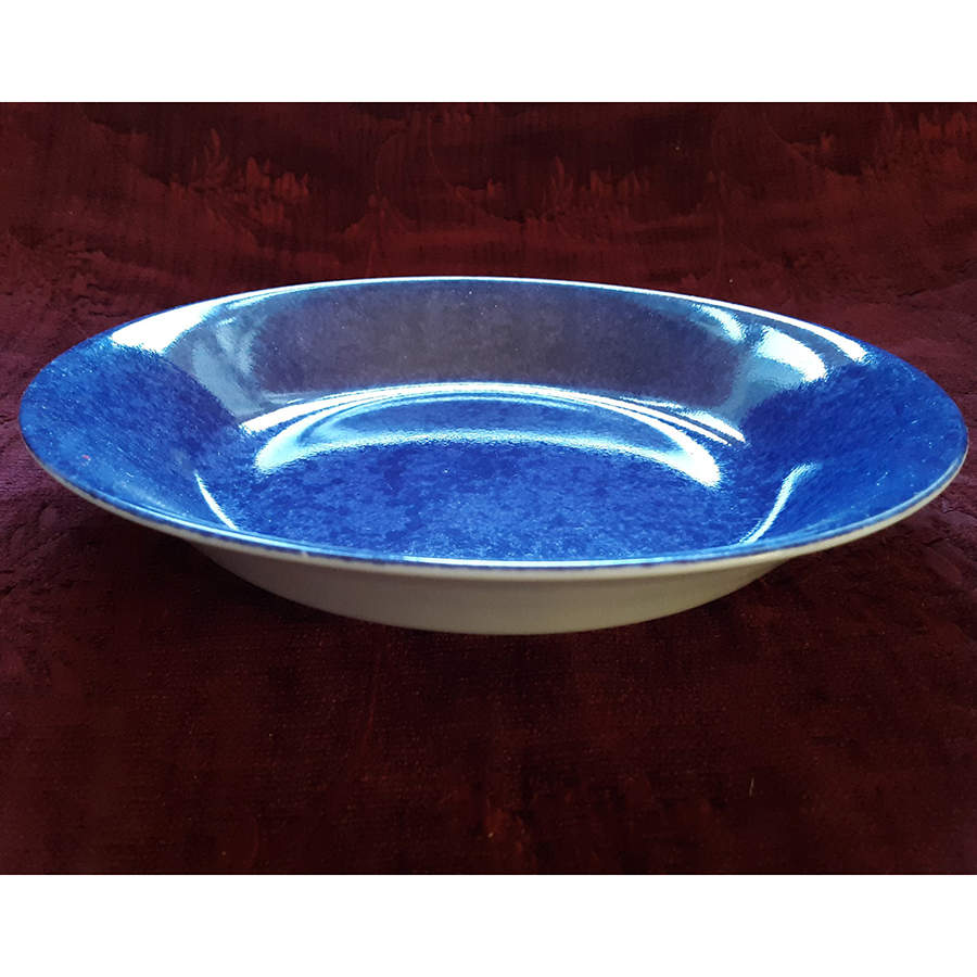 Mouchete Blue Coupe Soup Bowl by Laure Japy-1