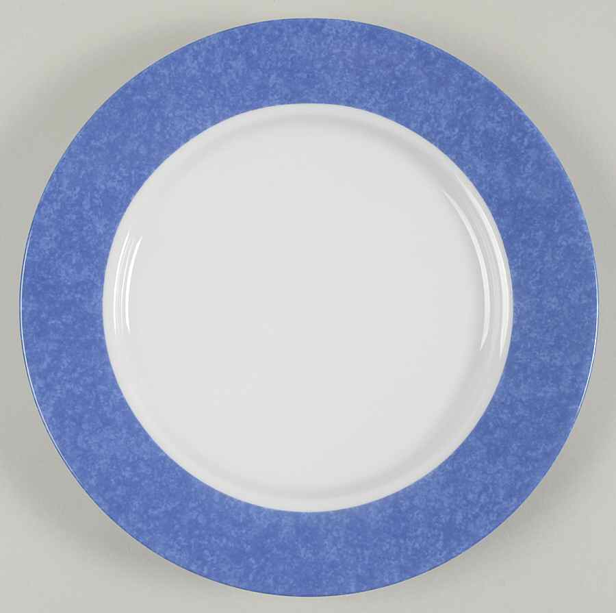 Mouchete Blue Dinner Plate by Laure Japy-1