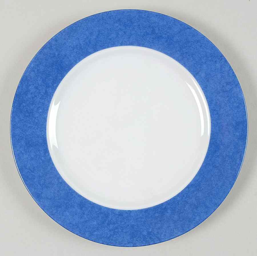 Mouchete Blue Bread & Butter Plate by Laure Japy-1