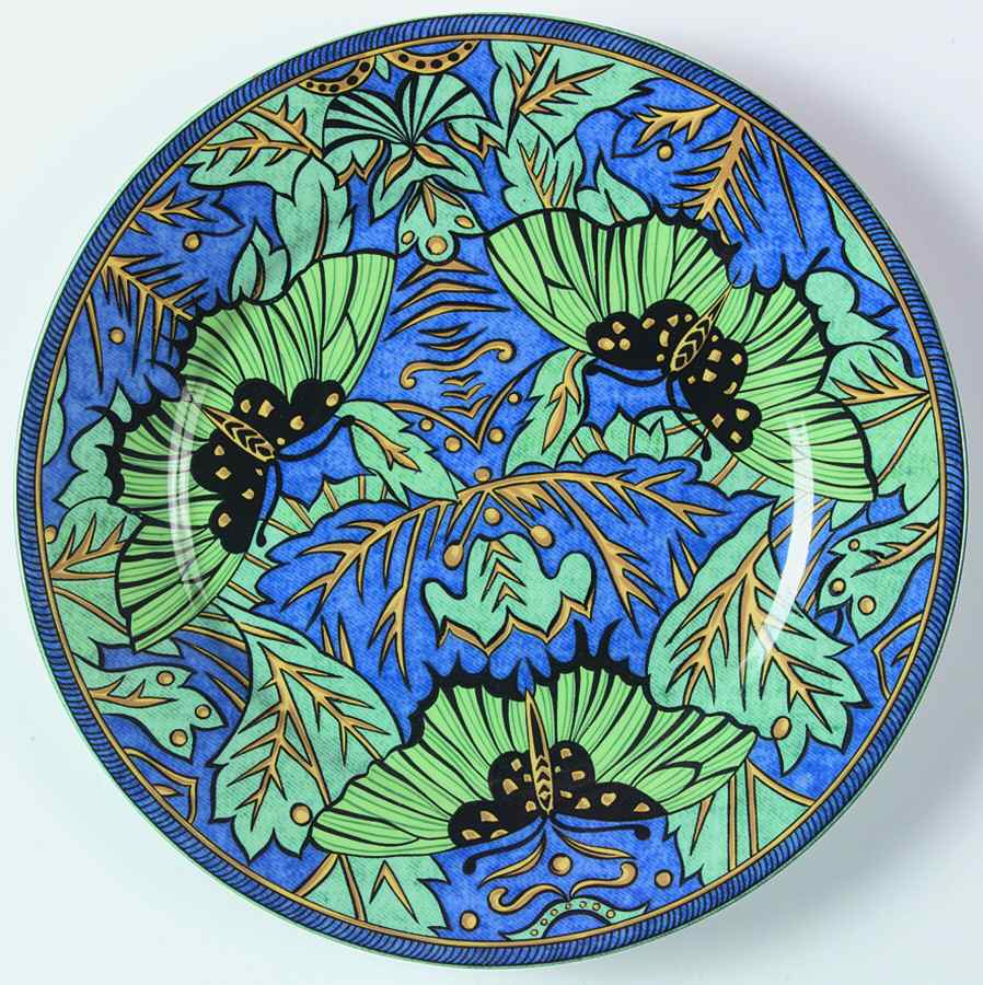 Nocturne Salad/Dessert Plate by Laure Japy-1