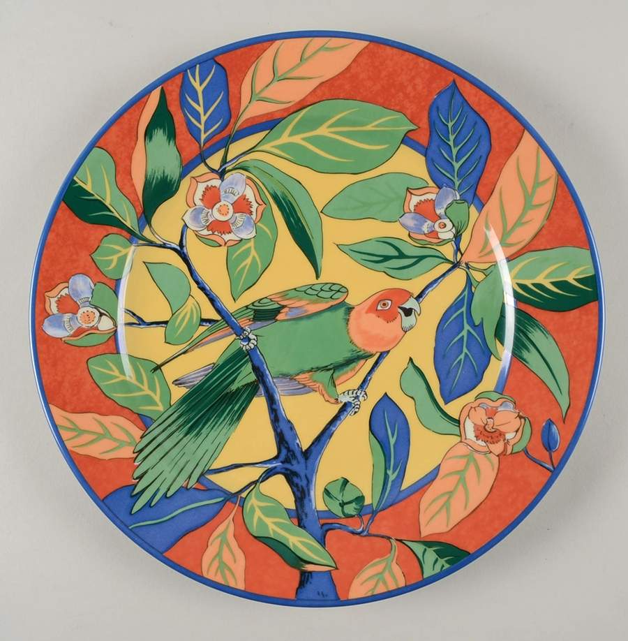 Oiseaux Service Plate (Charger) by Laure Japy-1