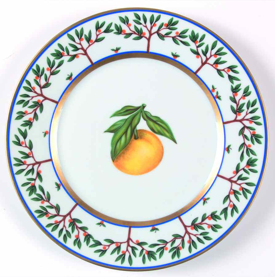 Orangeraie Dinner Plate by Laure Japy-1