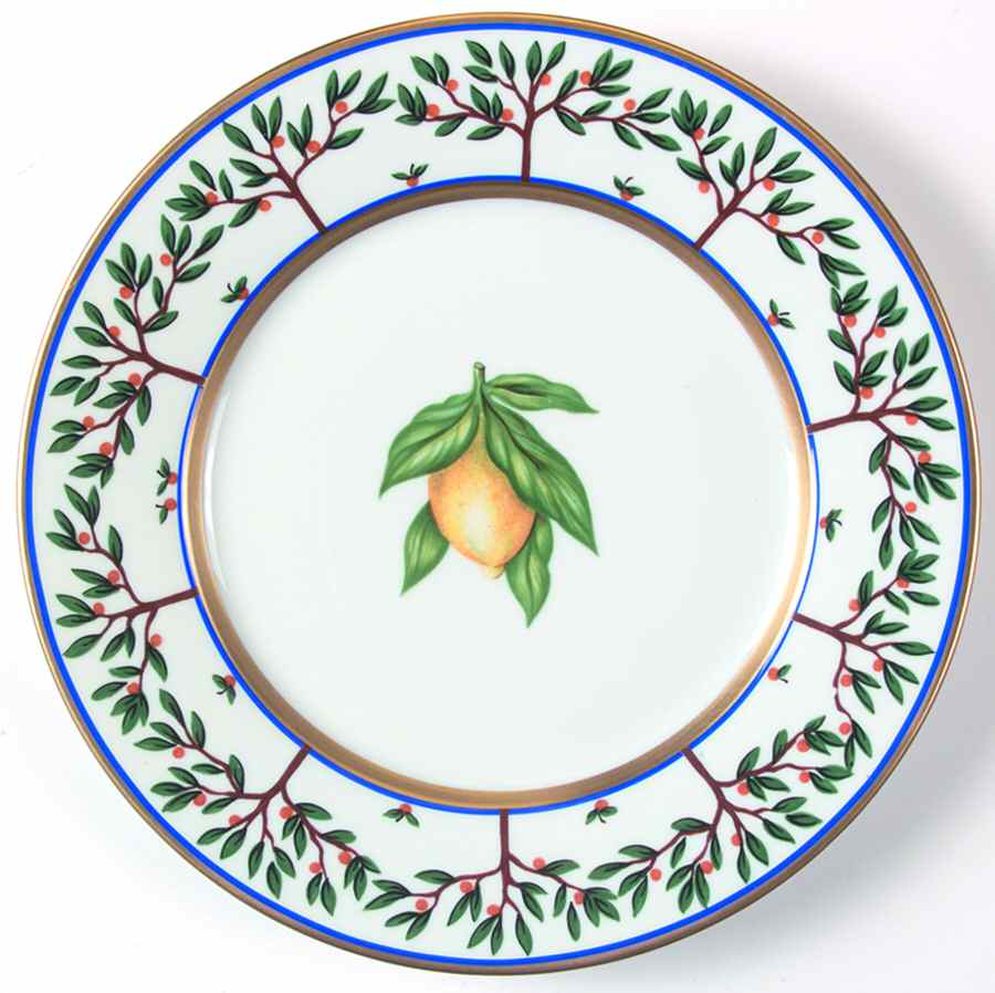 Orangeraie Dinner Plate by Laure Japy-1