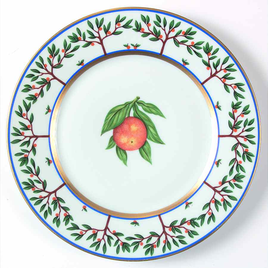 Orangeraie Dinner Plate by Laure Japy-1