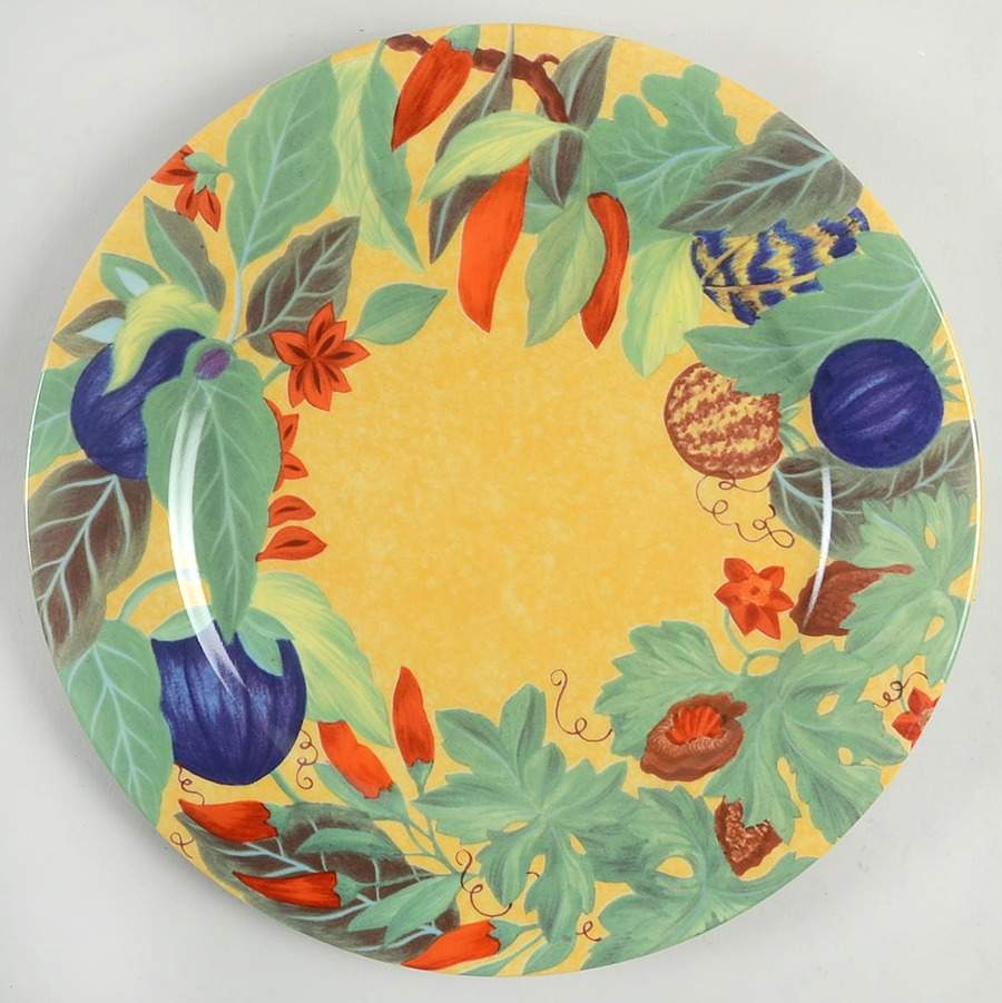 Piments Service Plate (Charger) by Laure Japy-1