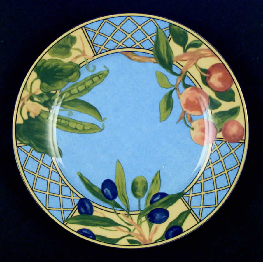 Provence Accent Salad/Dessert Plate by Laure Japy-1