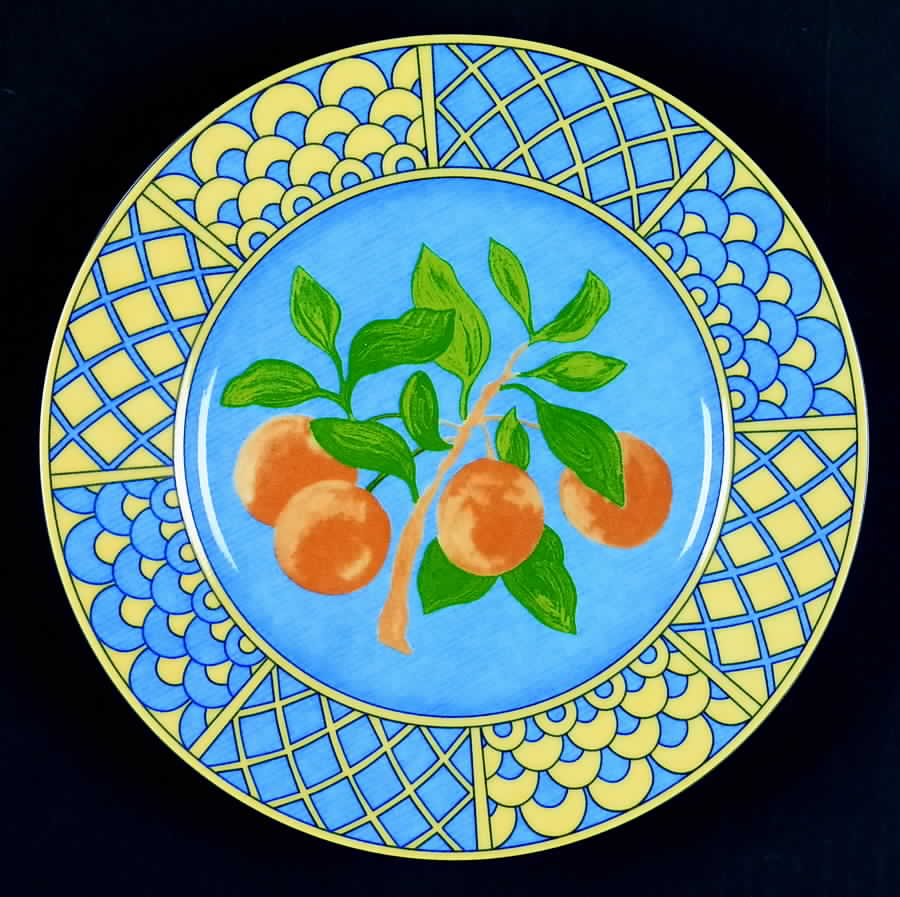 Provence Dessert/Pie Plate by Laure Japy-1