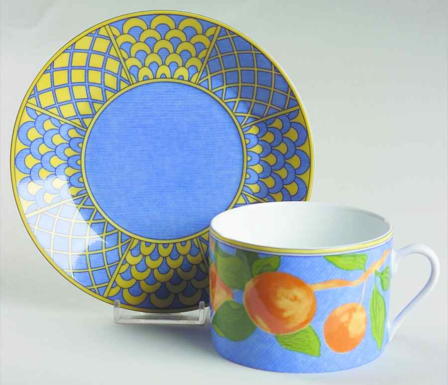 Provence Breakfast Cup & Saucer Set by Laure Japy-1