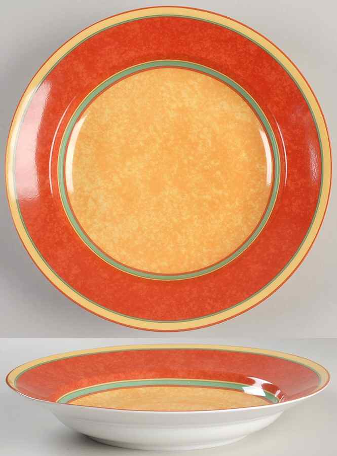 Terra Nova 11" Deep Round Platter by Laure Japy-1