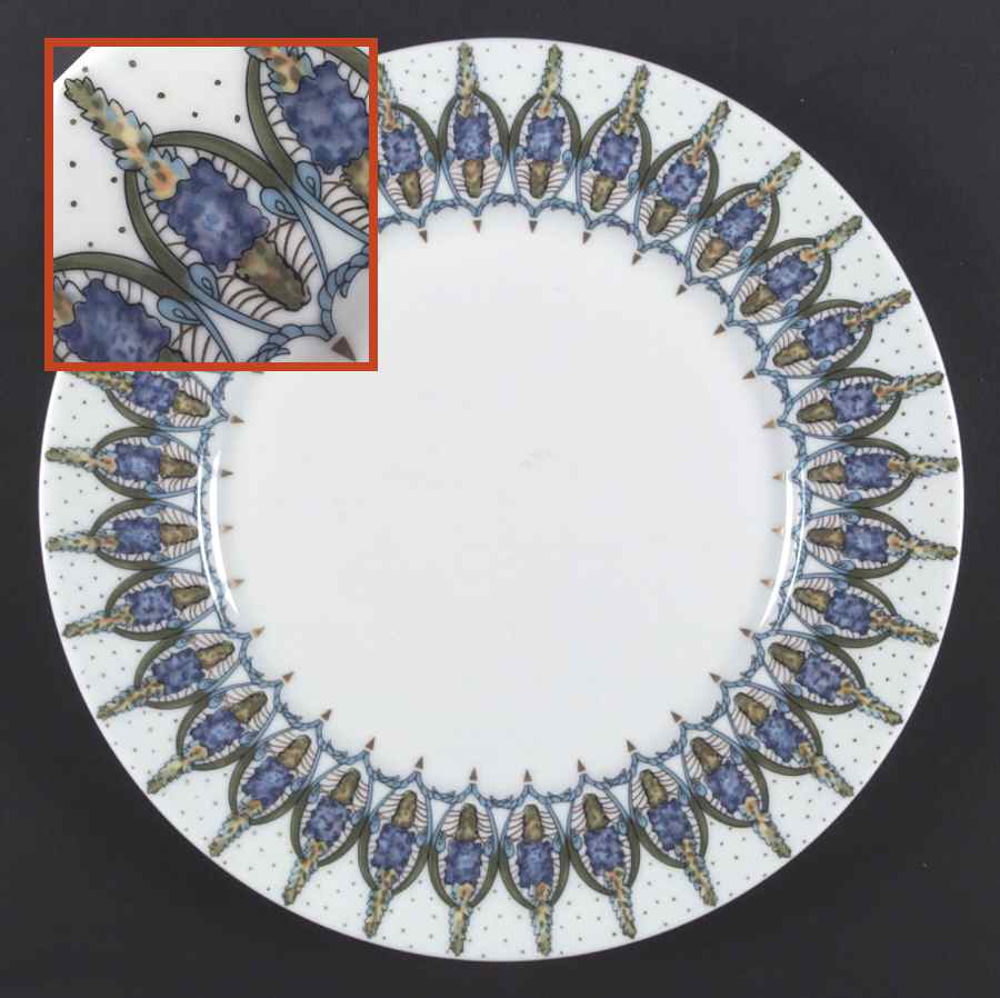 Lupins Dinner Plate by Lalique-1