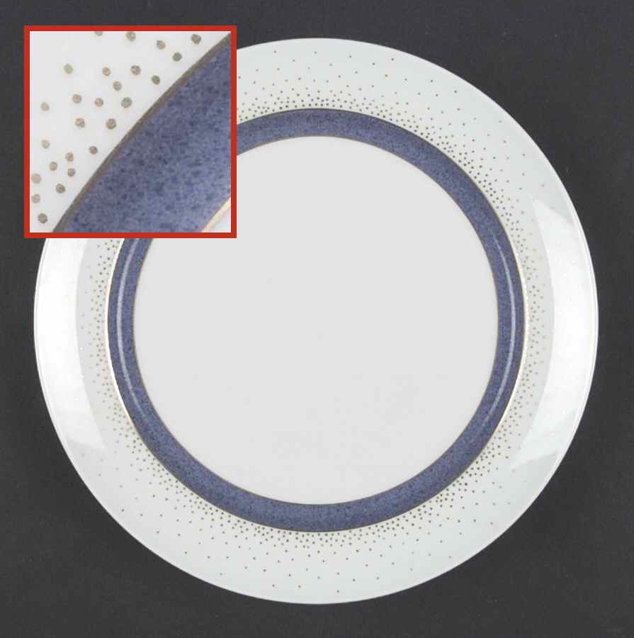 Lupins Salad/Dessert Plate by Lalique-1