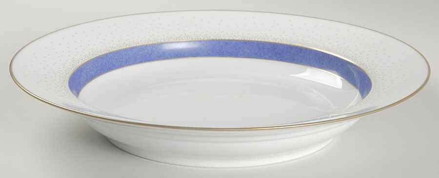 Lupins Deep Round Platter by Lalique-1