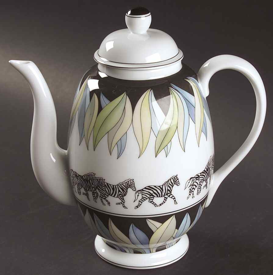Savane Coffee Pot & Lid by Lalique-1