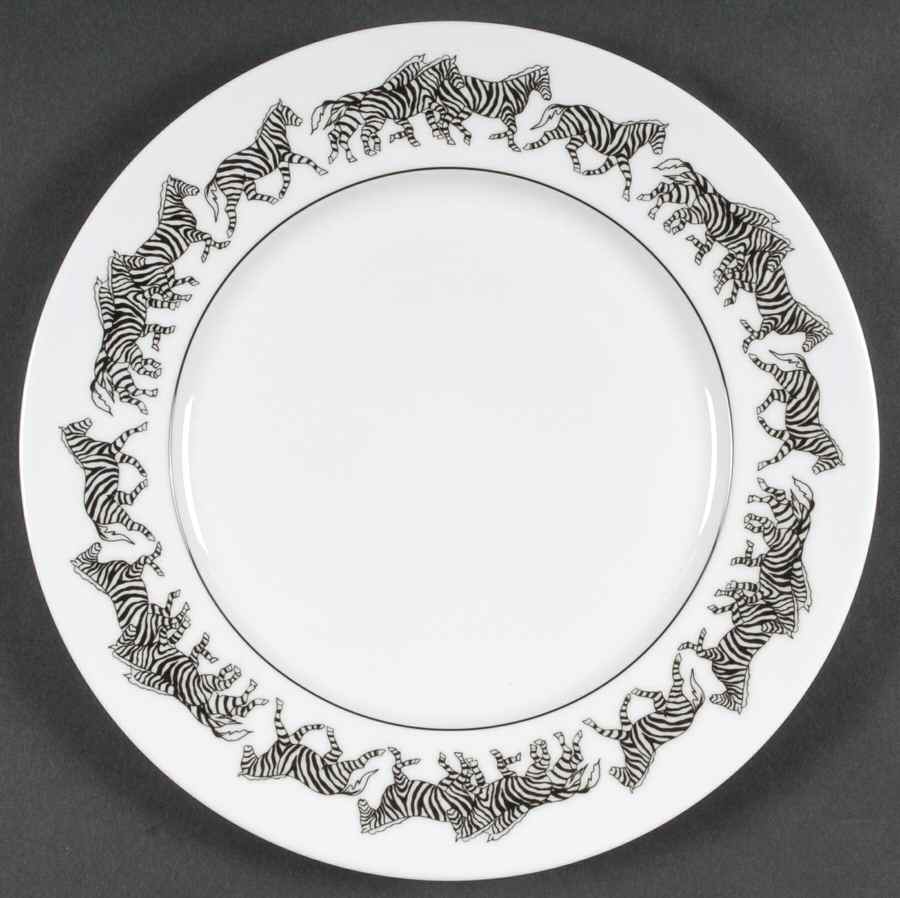 Savane Dinner Plate by Lalique-1
