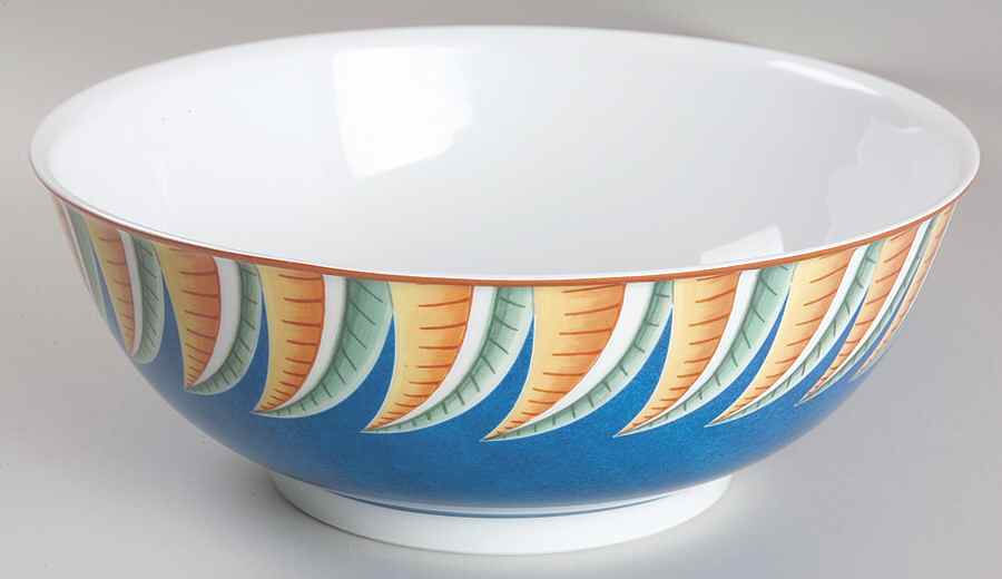 Soleil 10" Large Salad Serving Bowl by Lalique-1