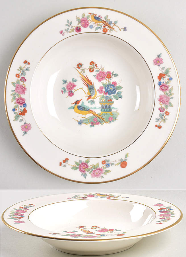Audubon Rim Soup Bowl by Lamberton-1