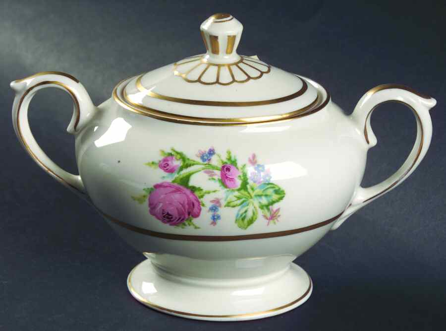 Betty Lou Sugar Bowl & Lid by Lamberton-1