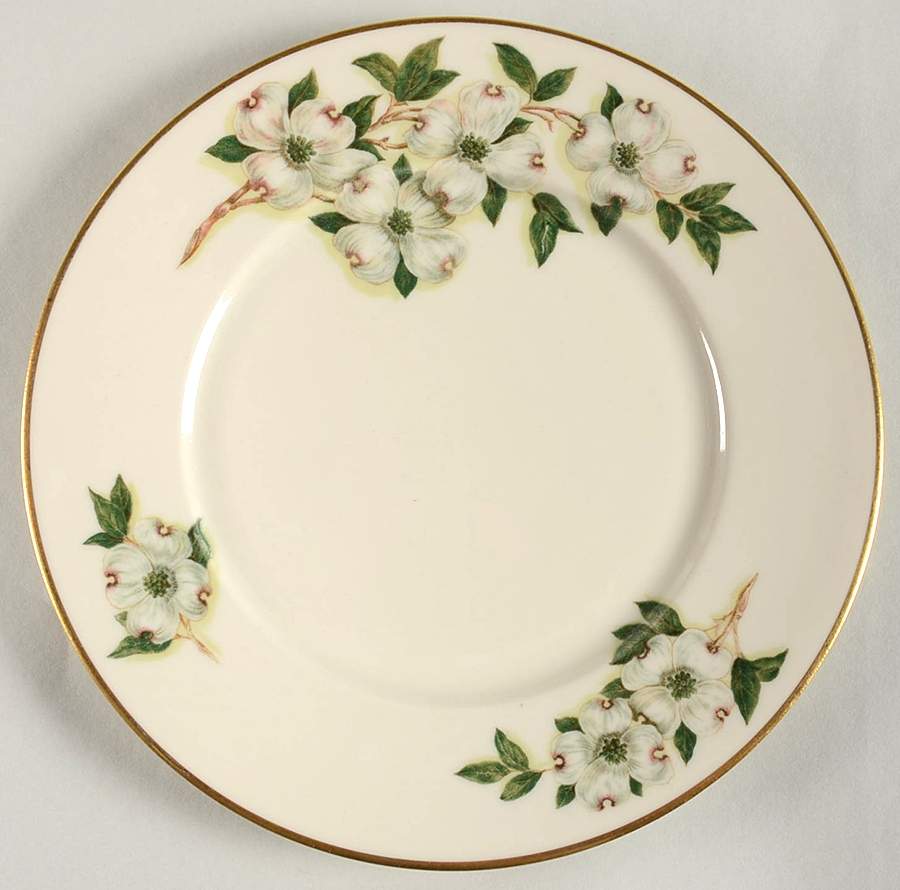 Dogwood Luncheon Plate by Lamberton-1