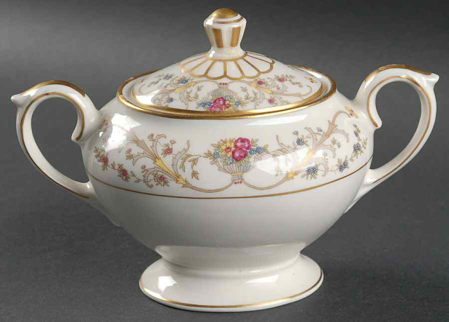 Dorothea Sugar Bowl & Lid by Lamberton-1