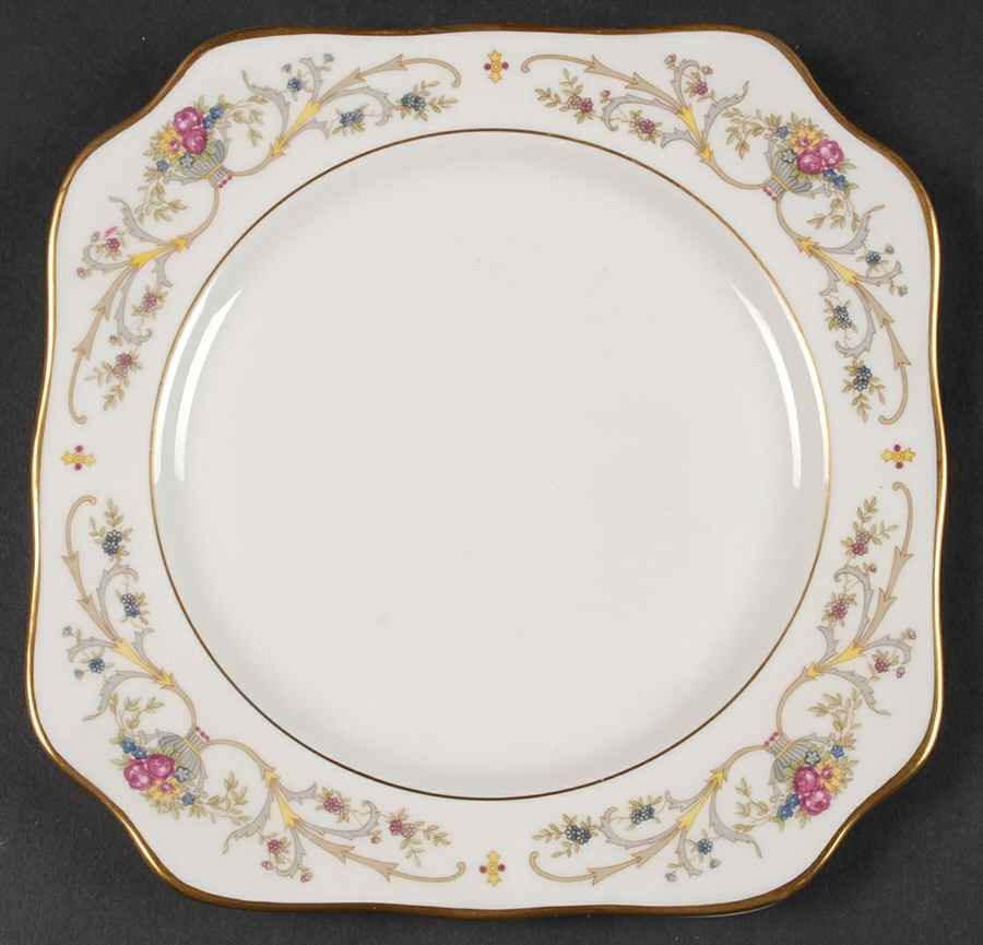 Dorothea Square Salad Plate by Lamberton-1