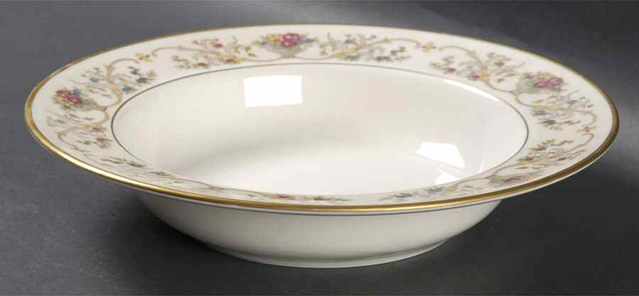 Dorothea Rim Soup Bowl by Lamberton-1
