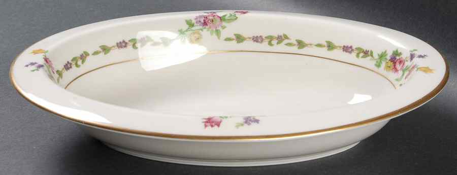 Doris 10" Oval Vegetable Bowl by Lamberton-1