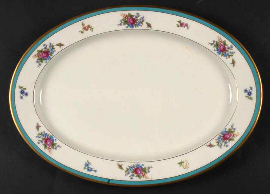 Elizabeth Leigh 14" Oval Serving Platter by Lamberton-1