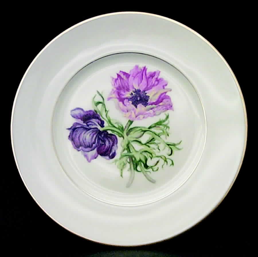 Field Lily Salad Plate by Lamberton-1