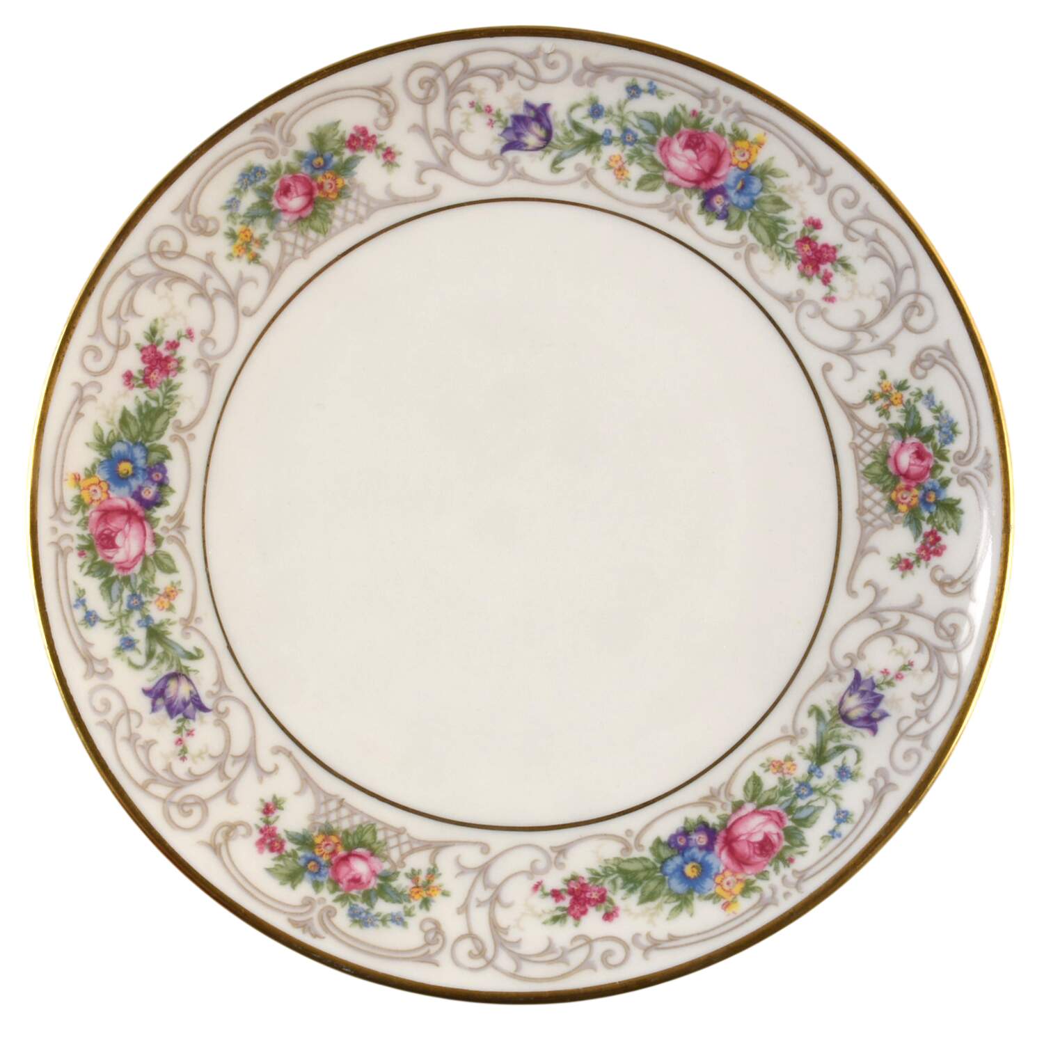 Flora Saucer for Footed Cream Soup Bowl by Lamberton-1