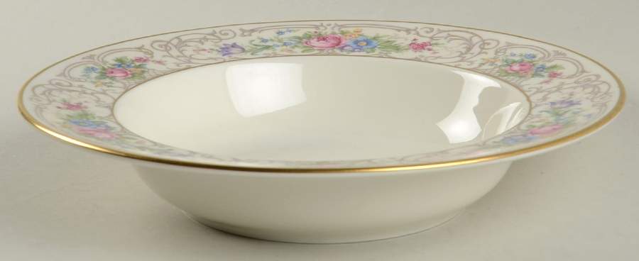 Flora Rim Soup Bowl by Lamberton-1