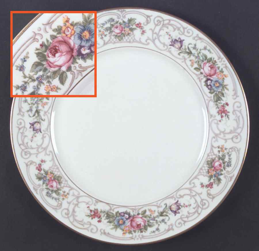 Flora Dinner Plate by Lamberton-1