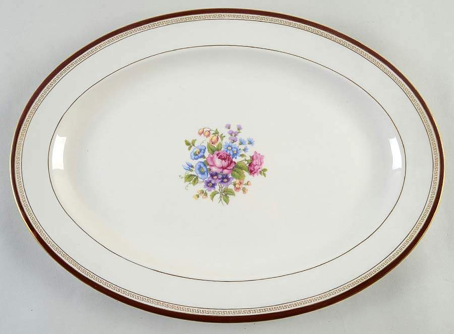 Hiawatha 16" Oval Serving Platter by Lamberton-1