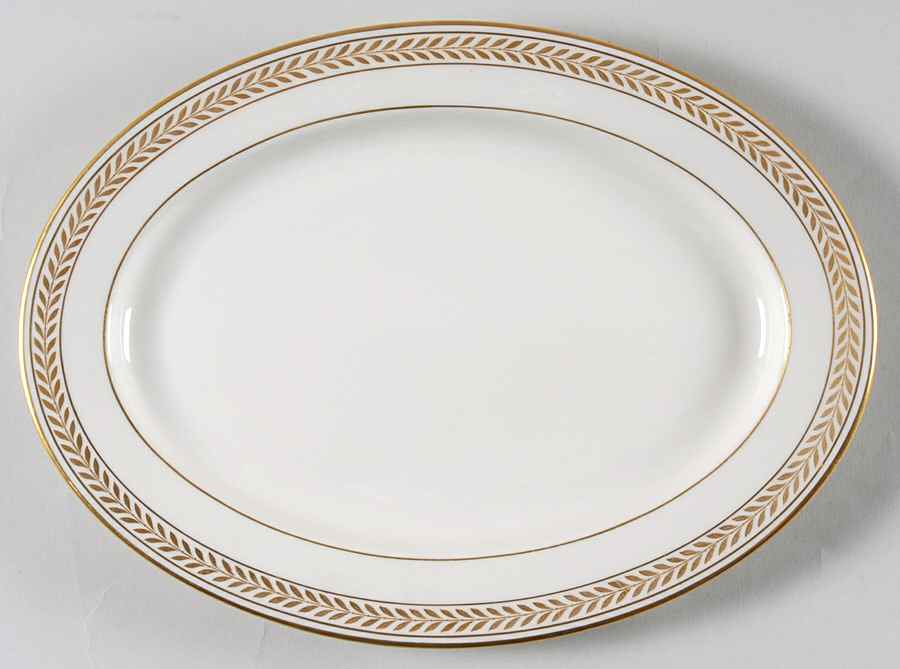 Josephine 12" Oval Serving Platter by Lamberton-1