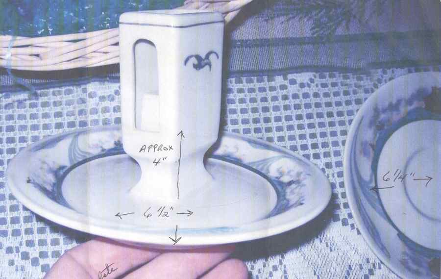 Hotel Rolyat Ashtray with Attached Match Holder by Scammell-1