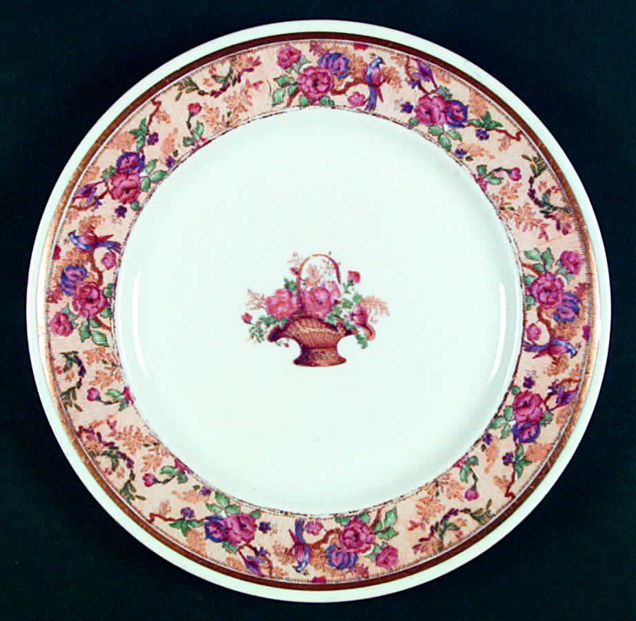 Hotel Peabody Luncheon Plate by Scammell-1