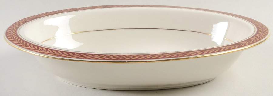 LAM22 10" Oval Vegetable Bowl by Lamberton-1