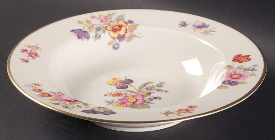 Linda Lee Rim Soup Bowl by Lamberton-1