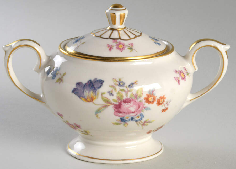 Linda Lee Sugar Bowl & Lid by Lamberton-1