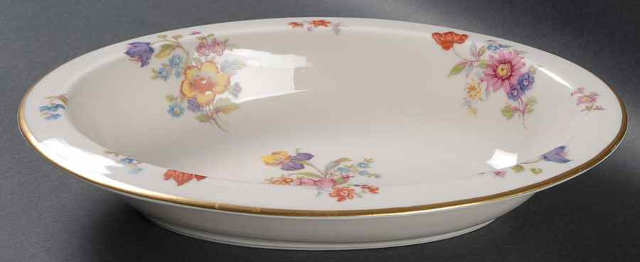 Linda Lee 10" Oval Vegetable Bowl by Lamberton-1