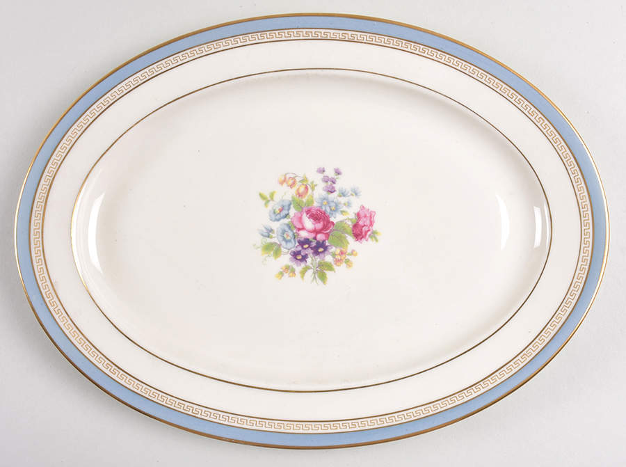 Martha Washington 12" Oval Serving Platter by Lamberton-1