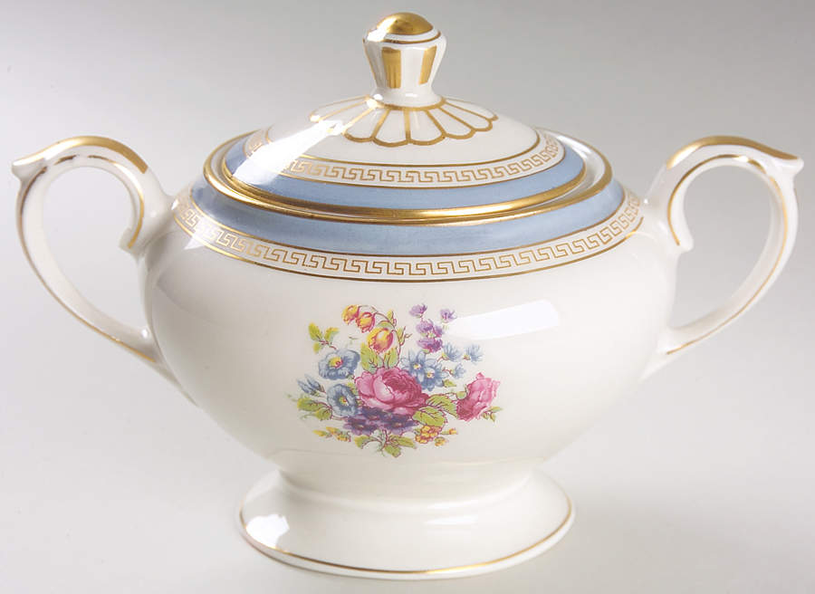 Martha Washington Sugar Bowl & Lid by Lamberton-1