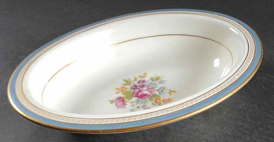 Martha Washington 10" Oval Vegetable Bowl by Lamberton-1