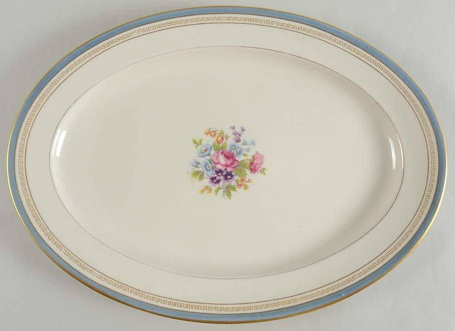 Martha Washington 14" Oval Serving Platter by Lamberton-1