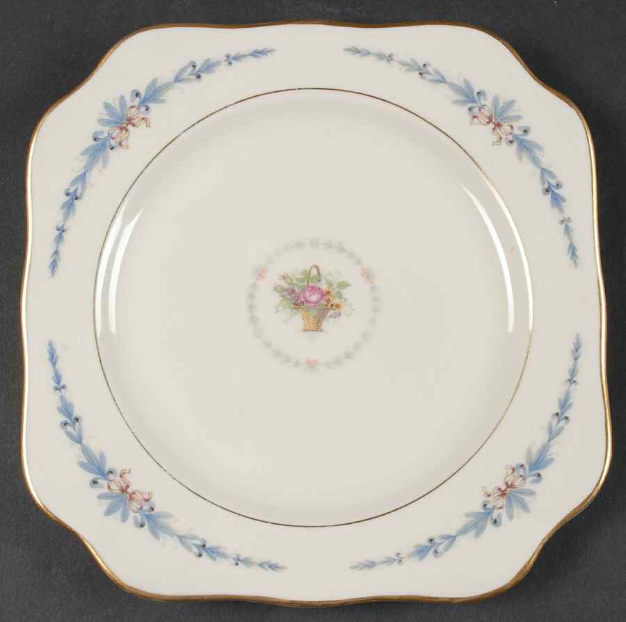 Natalie Square Salad Plate by Lamberton-1